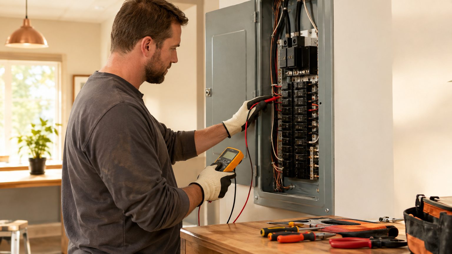 Welch Electric electrical work in Conroe, TX